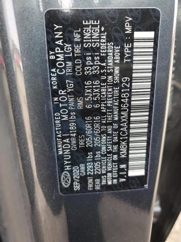 Photo 11 VIN: KM8K1CAAXMU648129 - HYUNDAI KONA 