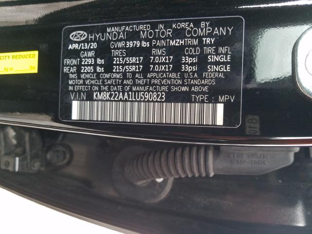 Photo 9 VIN: KM8K22AA1LU590823 - HYUNDAI KONA SEL 