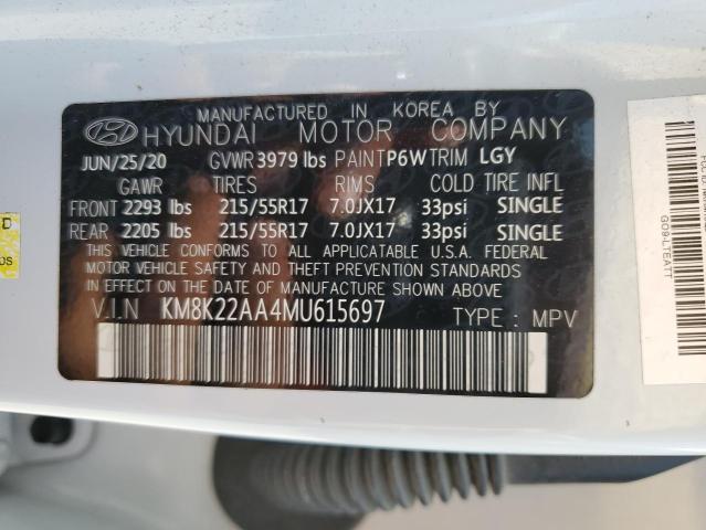 Photo 12 VIN: KM8K22AA4MU615697 - HYUNDAI KONA 