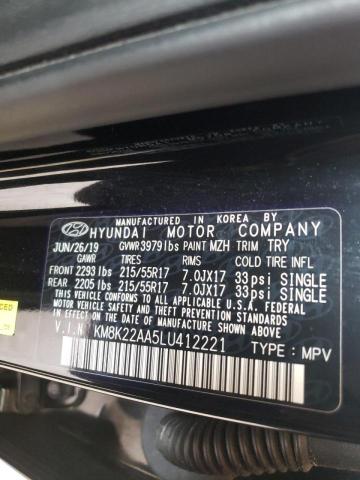 Photo 9 VIN: KM8K22AA5LU412221 - HYUNDAI KONA SEL 