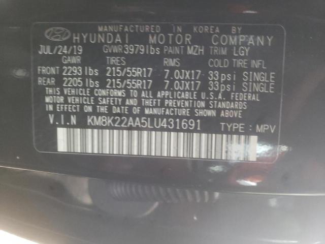 Photo 9 VIN: KM8K22AA5LU431691 - HYUNDAI KONA SEL 