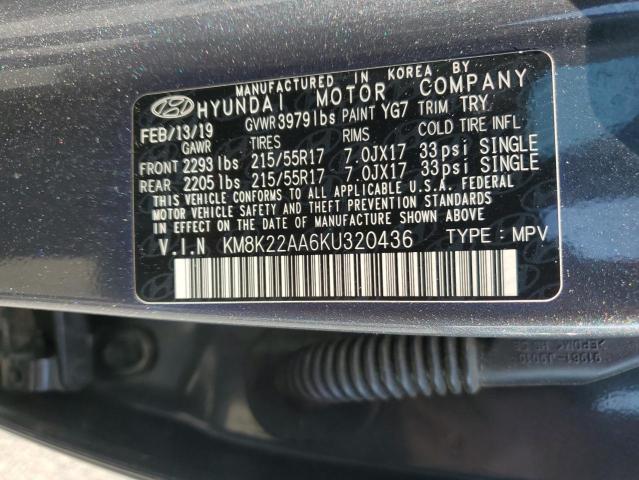 Photo 12 VIN: KM8K22AA6KU320436 - HYUNDAI KONA 