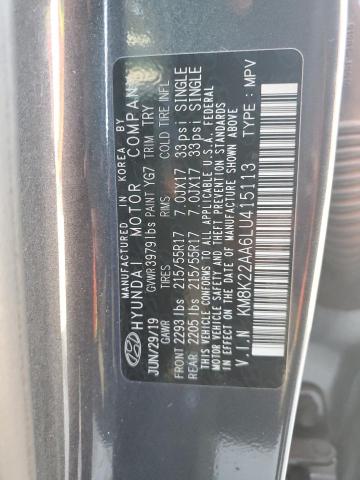 Photo 11 VIN: KM8K22AA6LU415113 - HYUNDAI KONA SEL 