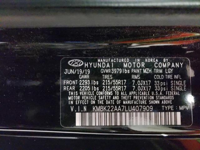 Photo 12 VIN: KM8K22AA7LU407909 - HYUNDAI KONA 