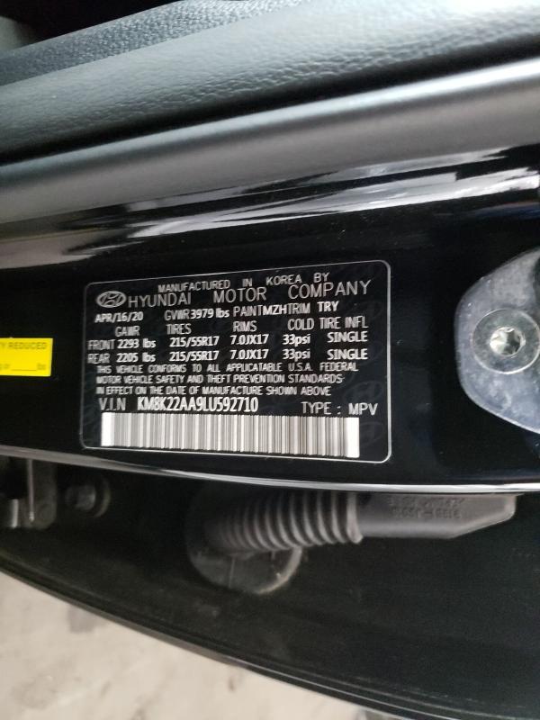 Photo 9 VIN: KM8K22AA9LU592710 - HYUNDAI KONA 