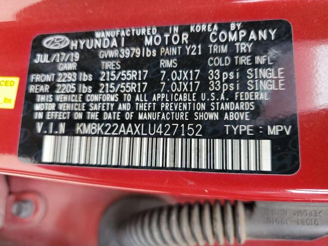 Photo 13 VIN: KM8K22AAXLU427152 - HYUNDAI KONA 