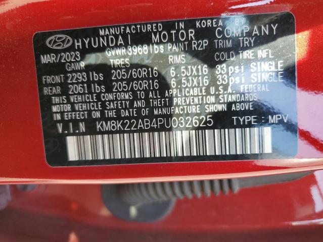 Photo 12 VIN: KM8K22AB4PU032625 - HYUNDAI KONA 