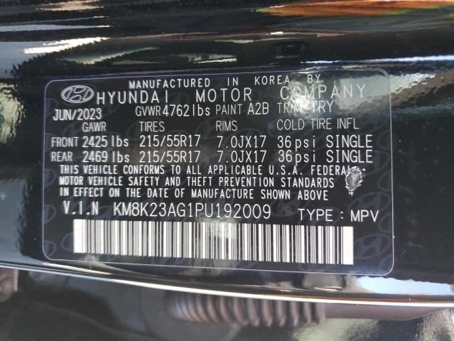 Photo 12 VIN: KM8K23AG1PU192009 - HYUNDAI KONA 