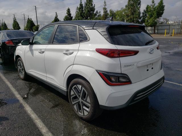 Photo 2 VIN: KM8K23AG3NU139096 - HYUNDAI KONA SEL 