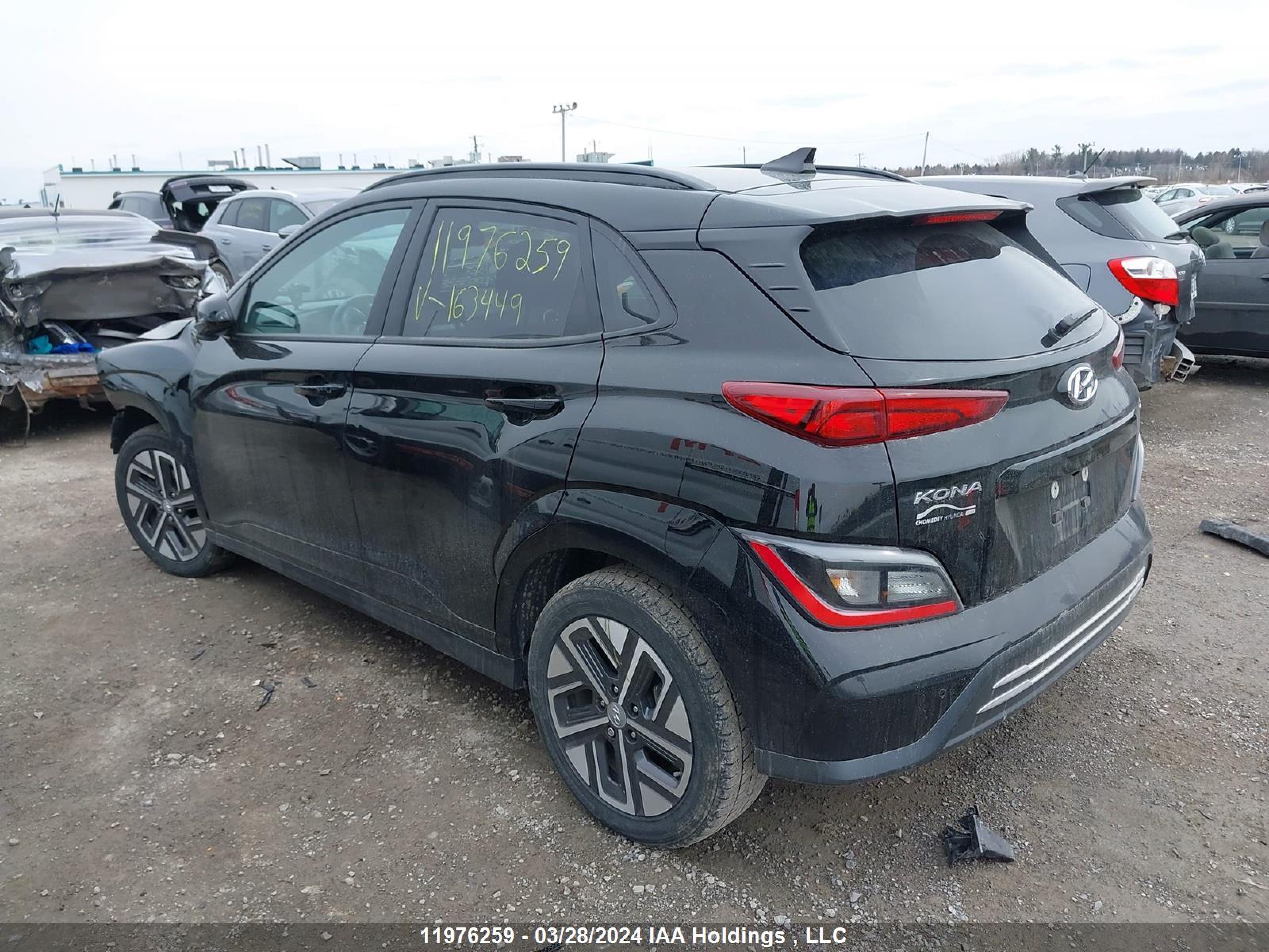 Photo 2 VIN: KM8K23AG5PU163449 - HYUNDAI KONA 