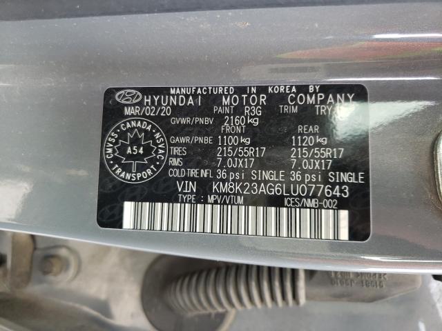 Photo 9 VIN: KM8K23AG6LU077643 - HYUNDAI KONA ELECTRIC 