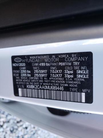 Photo 9 VIN: KM8K2CAA0MU689446 - HYUNDAI KONA SEL 