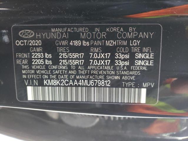 Photo 9 VIN: KM8K2CAA4MU679812 - HYUNDAI KONA SEL 