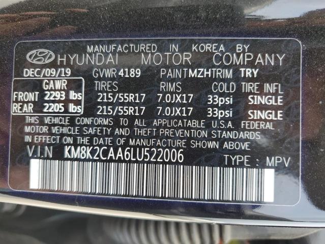 Photo 11 VIN: KM8K2CAA6LU522006 - HYUNDAI KONA 