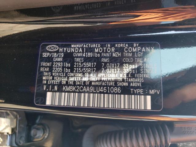 Photo 11 VIN: KM8K2CAA9LU461086 - HYUNDAI KONA SEL 