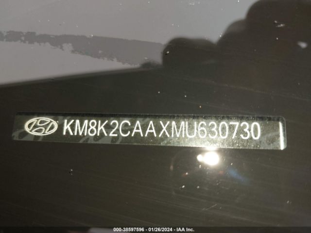 Photo 8 VIN: KM8K2CAAXMU630730 - HYUNDAI KONA 