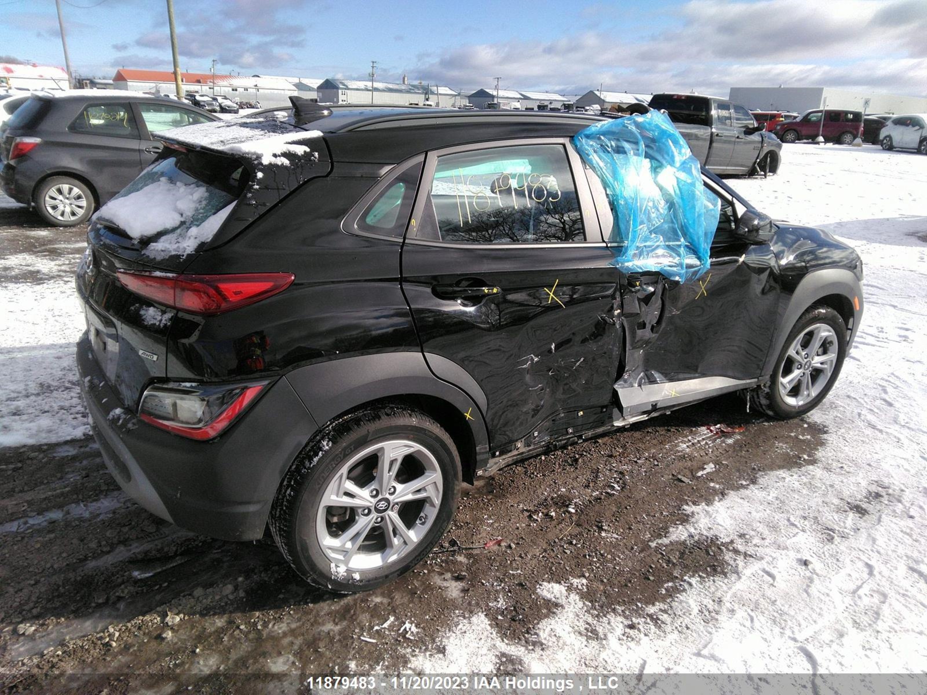 Photo 3 VIN: KM8K2CAB3PU949528 - HYUNDAI KONA 