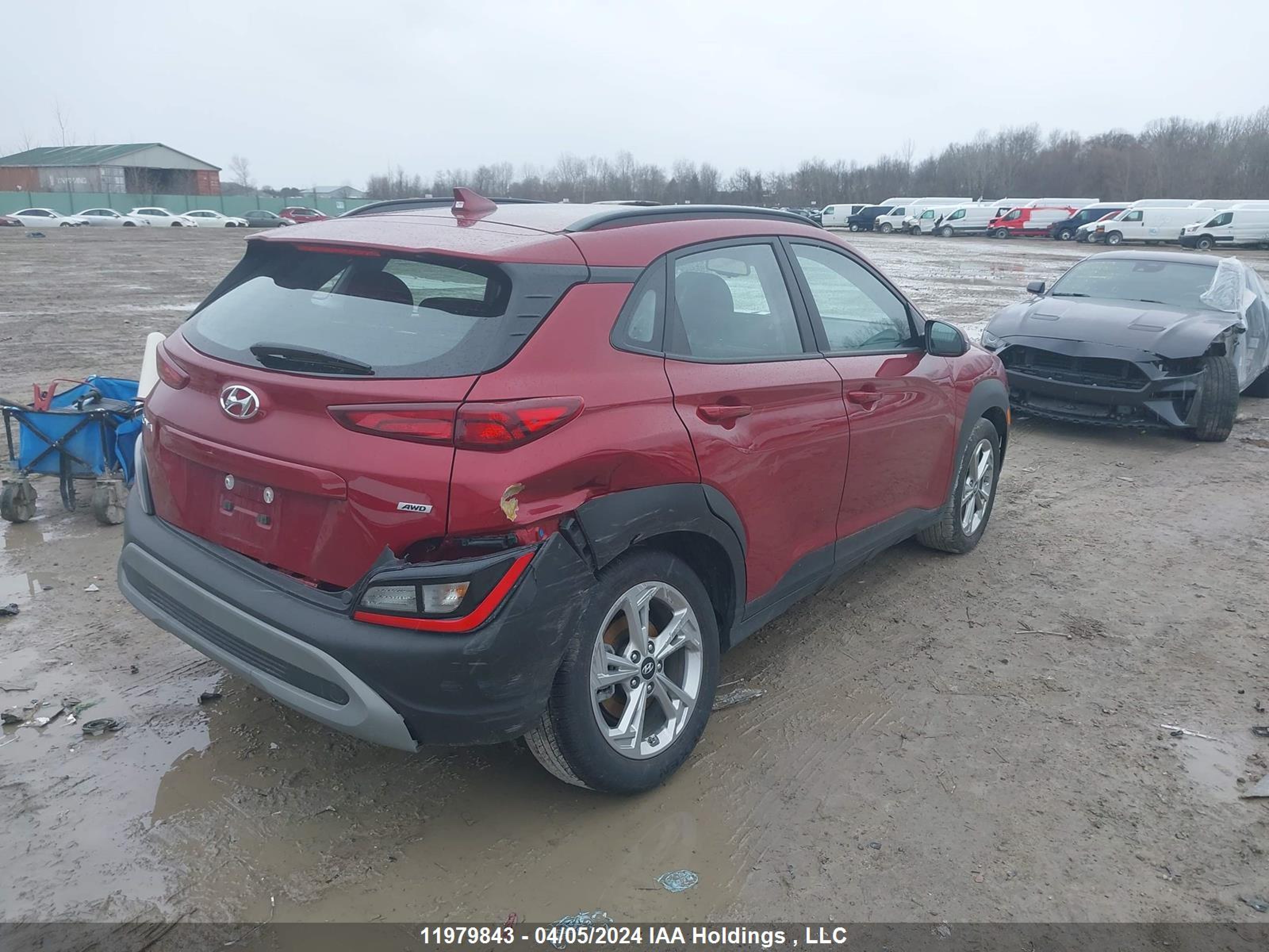 Photo 3 VIN: KM8K2CAB5PU029299 - HYUNDAI KONA 