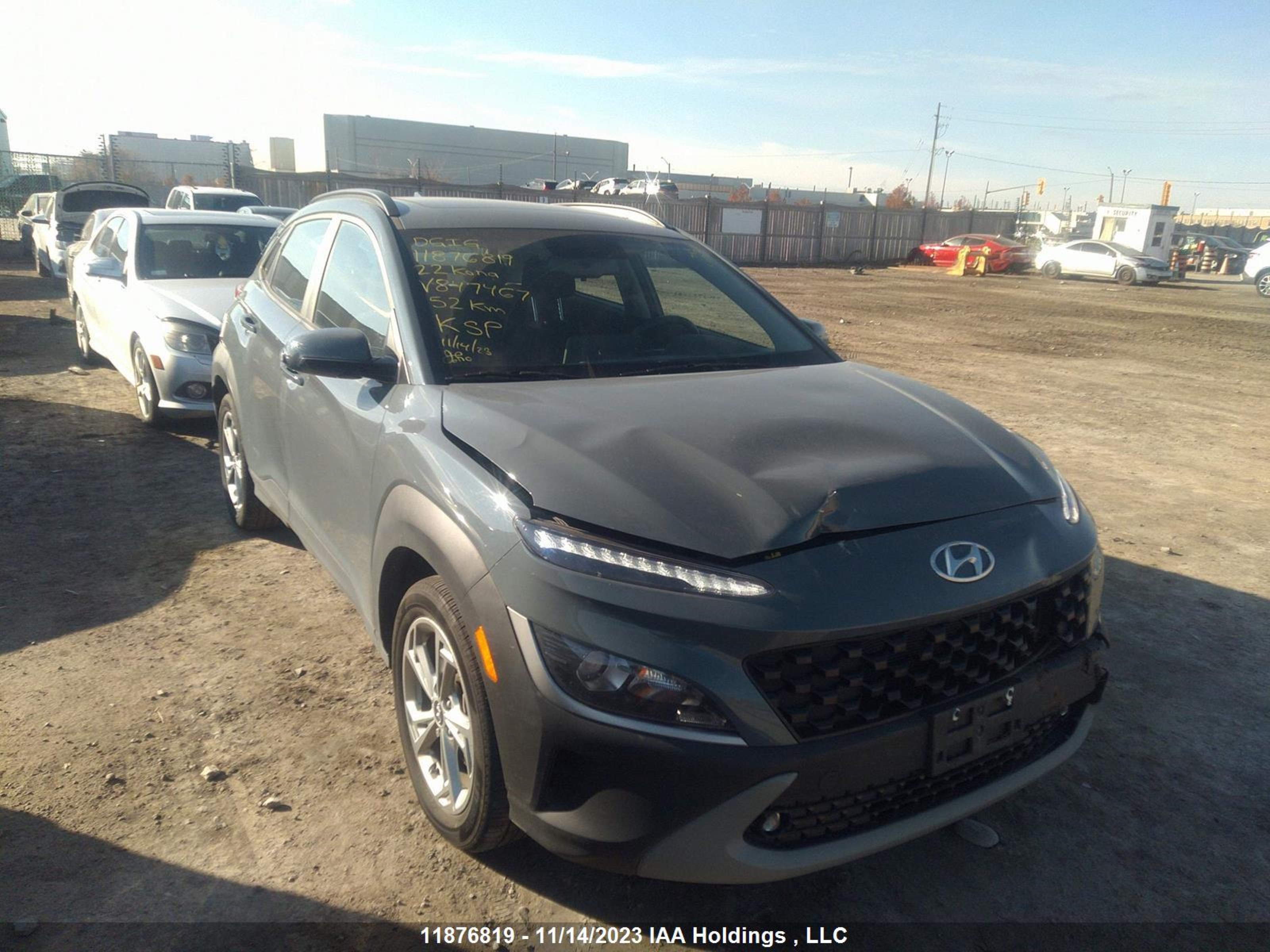 Photo 0 VIN: KM8K2CAB7NU847467 - HYUNDAI KONA 