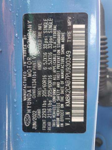 Photo 12 VIN: KM8K2CAB7PU930349 - HYUNDAI KONA 