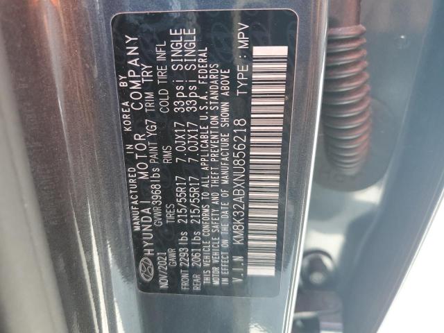 Photo 12 VIN: KM8K32ABXNU856218 - HYUNDAI KONA SEL 