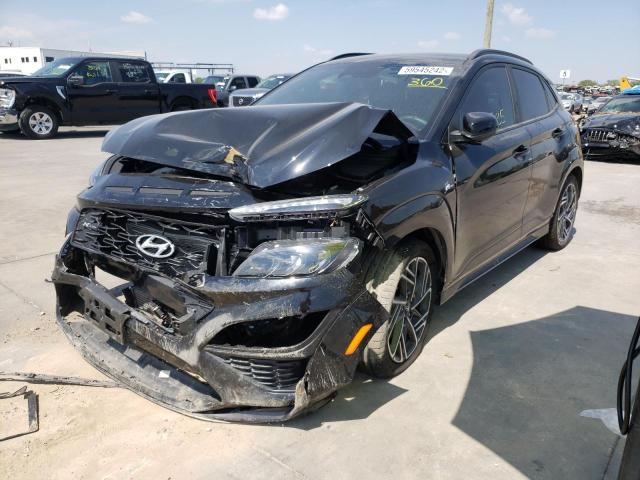 Photo 1 VIN: KM8K33A35NU829202 - HYUNDAI KONA N LIN 