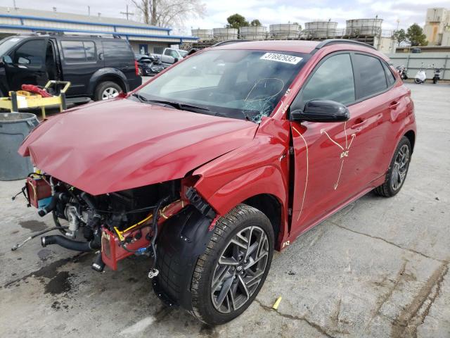 Photo 1 VIN: KM8K33A36NU861284 - HYUNDAI KONA N LIN 