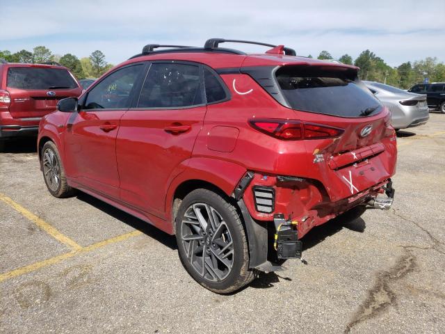 Photo 1 VIN: KM8K33A39NU772860 - HYUNDAI KONA N LIN 