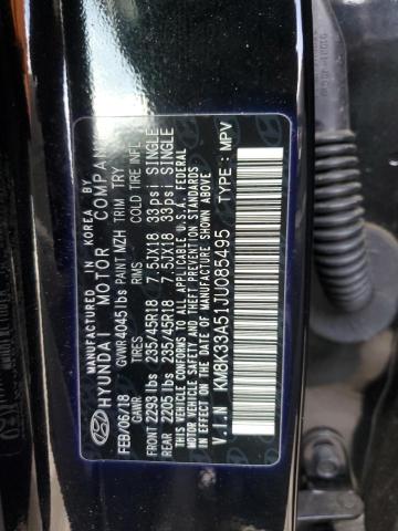 Photo 11 VIN: KM8K33A51JU085495 - HYUNDAI KONA LIMIT 