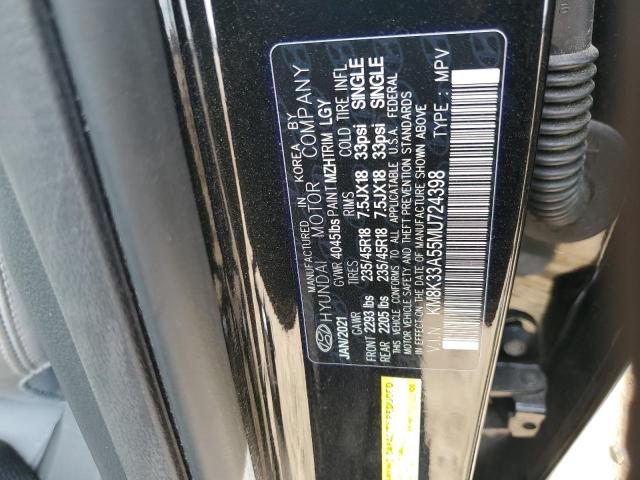 Photo 11 VIN: KM8K33A55MU724398 - HYUNDAI KONA LIMIT 