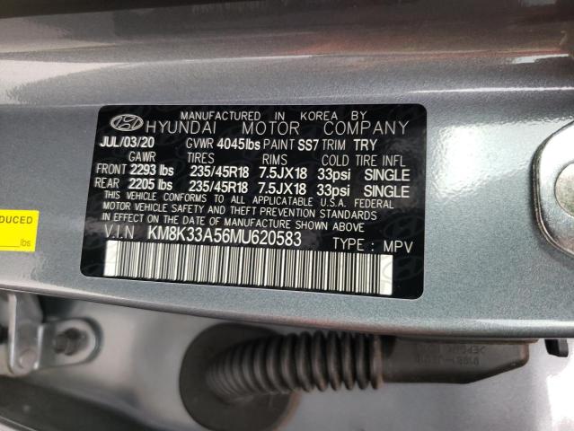 Photo 12 VIN: KM8K33A56MU620583 - HYUNDAI KONA 