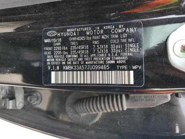 Photo 12 VIN: KM8K33A57JU099465 - HYUNDAI KONA 