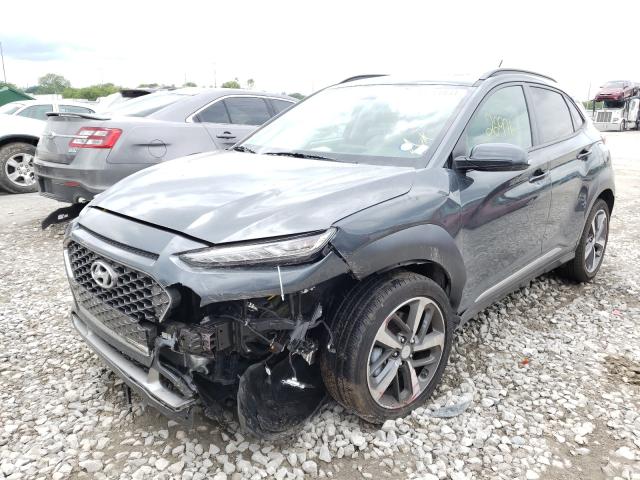 Photo 1 VIN: KM8K33A57JU147191 - HYUNDAI KONA LIMIT 