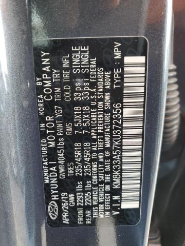 Photo 11 VIN: KM8K33A57KU372356 - HYUNDAI KONA 