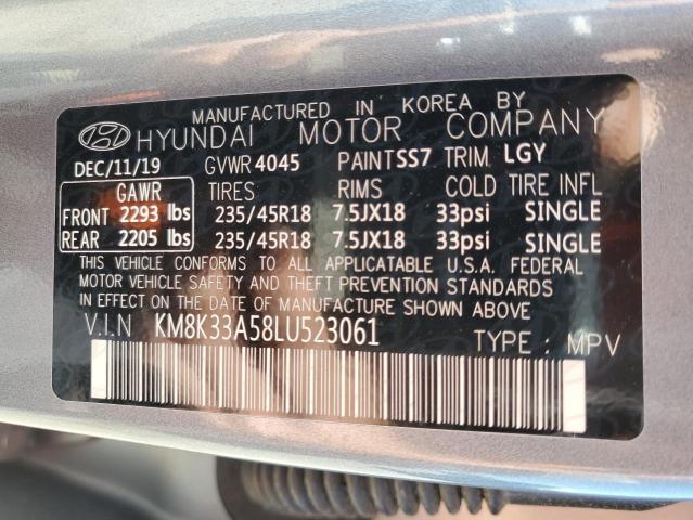 Photo 12 VIN: KM8K33A58LU523061 - HYUNDAI KONA LIMIT 