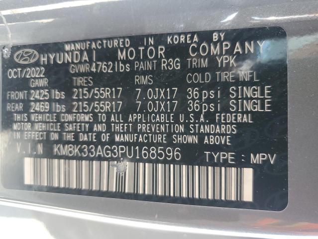 Photo 12 VIN: KM8K33AG3PU168596 - HYUNDAI KONA 