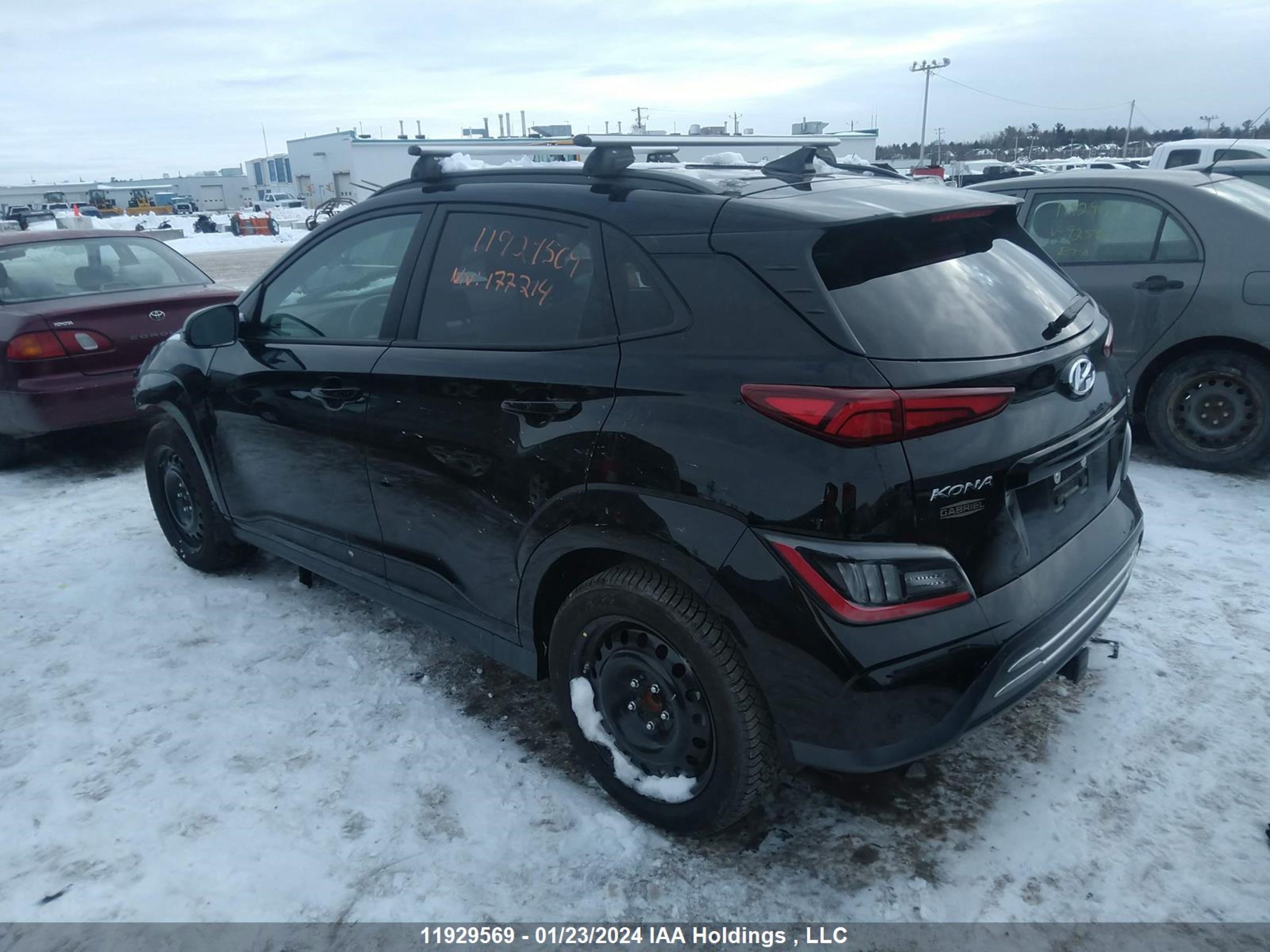 Photo 2 VIN: KM8K33AG8PU177214 - HYUNDAI KONA 