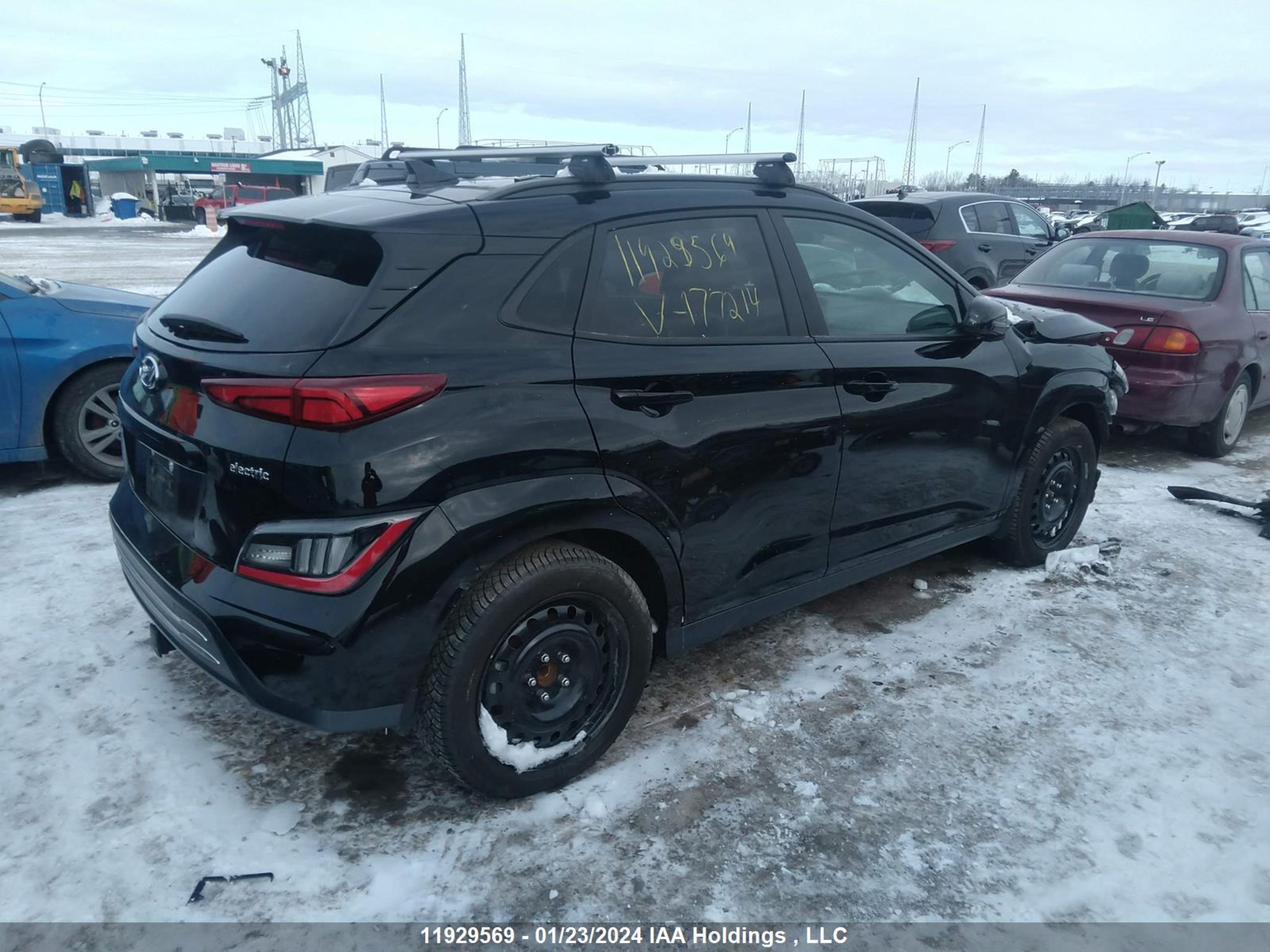 Photo 3 VIN: KM8K33AG8PU177214 - HYUNDAI KONA 