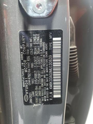 Photo 11 VIN: KM8K33AG9MU130639 - HYUNDAI KONA LIMIT 