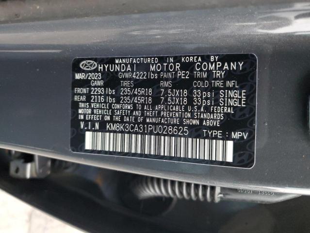 Photo 12 VIN: KM8K3CA31PU028625 - HYUNDAI KONA 