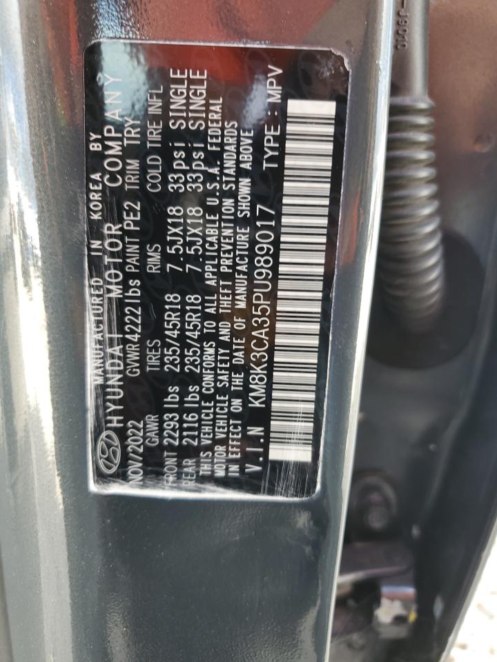 Photo 13 VIN: KM8K3CA35PU989017 - HYUNDAI KONA 