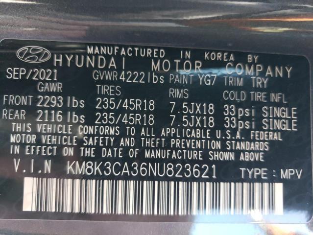 Photo 12 VIN: KM8K3CA36NU823621 - HYUNDAI KONA N LIN 