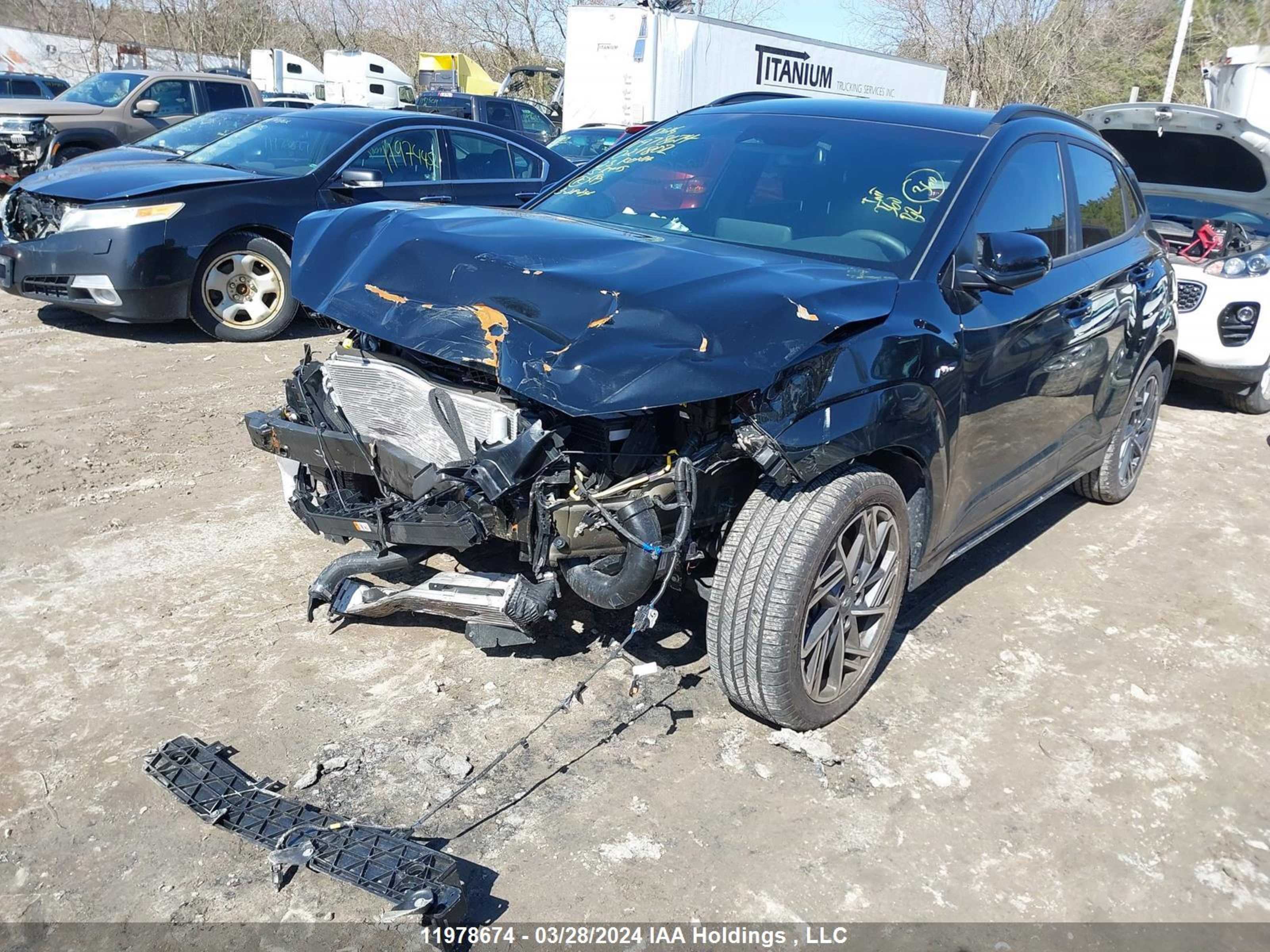 Photo 1 VIN: KM8K3CA36PU021802 - HYUNDAI KONA 