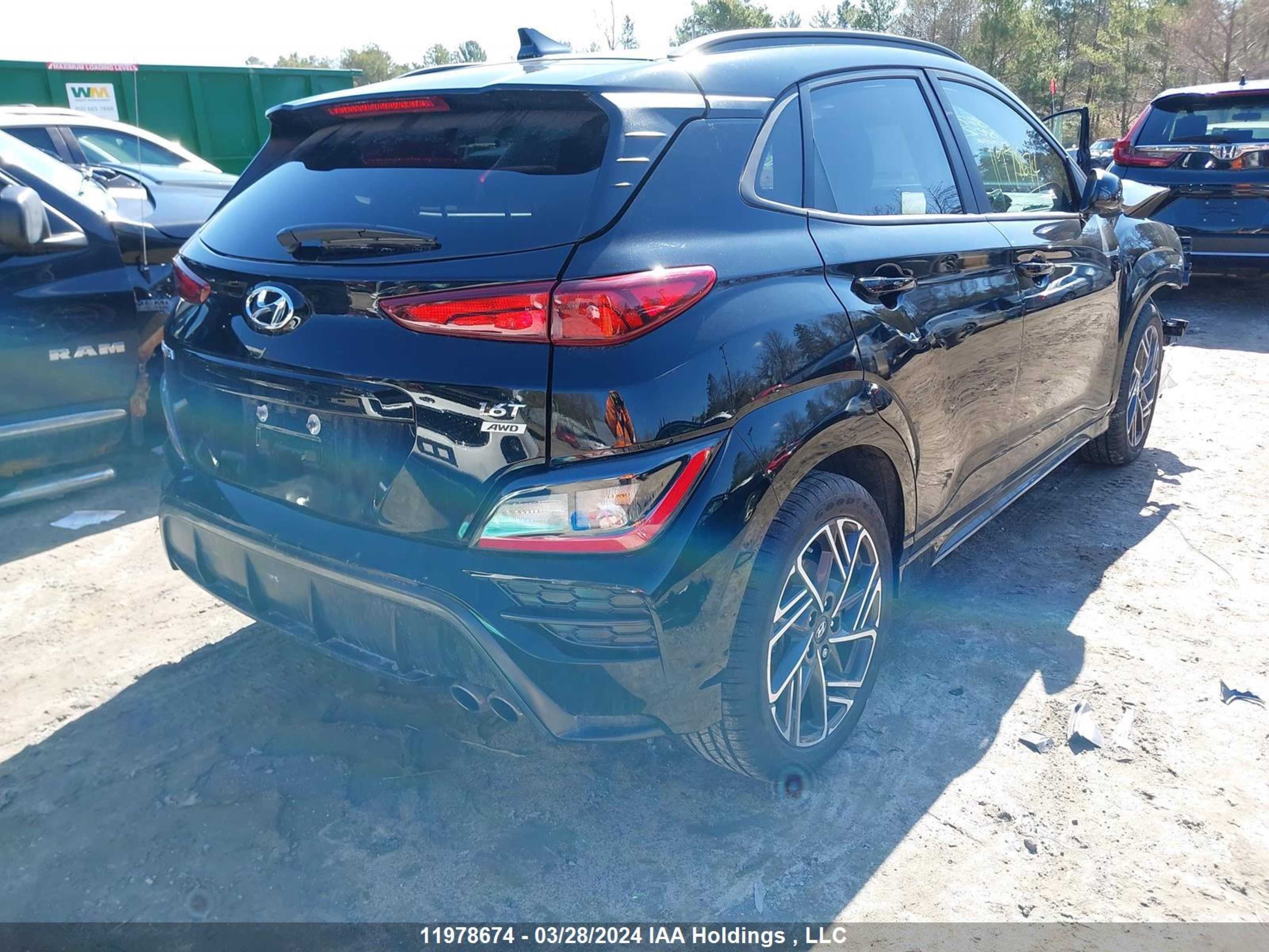 Photo 3 VIN: KM8K3CA36PU021802 - HYUNDAI KONA 