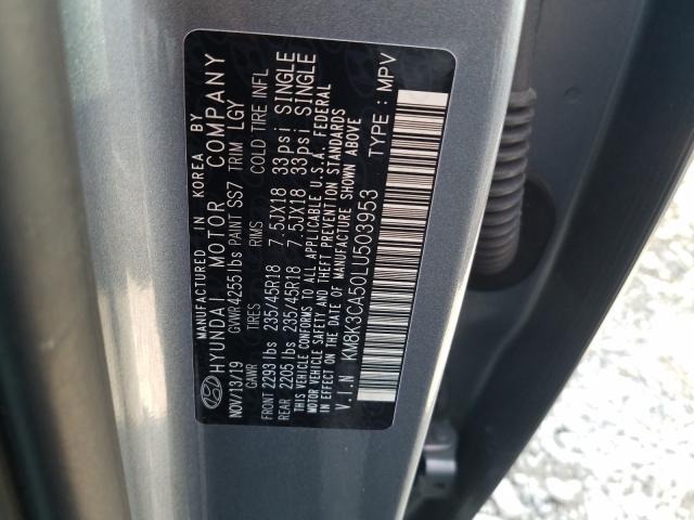 Photo 9 VIN: KM8K3CA50LU503953 - HYUNDAI KONA LIMIT 