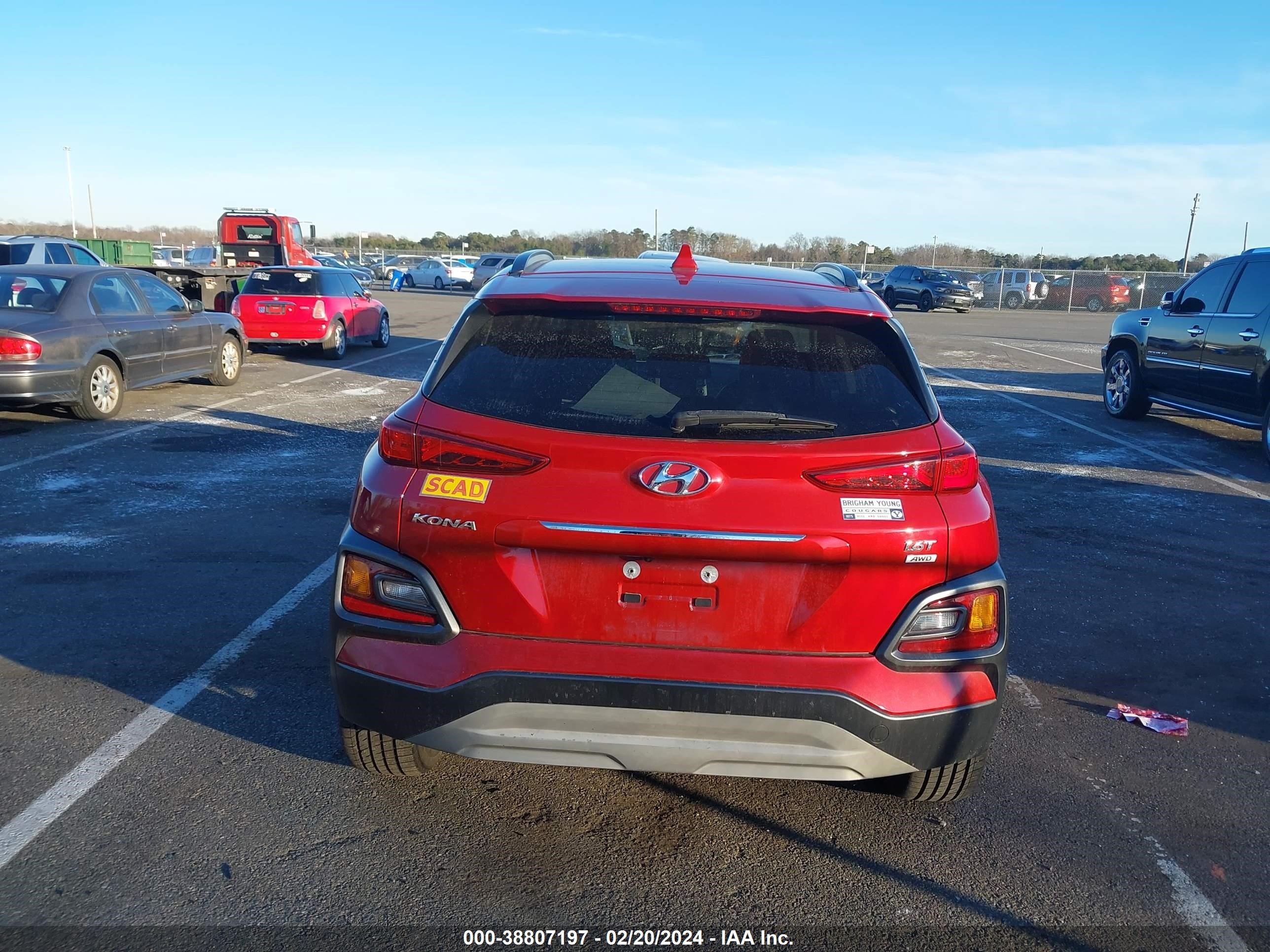 Photo 14 VIN: KM8K3CA51KU225191 - HYUNDAI KONA 