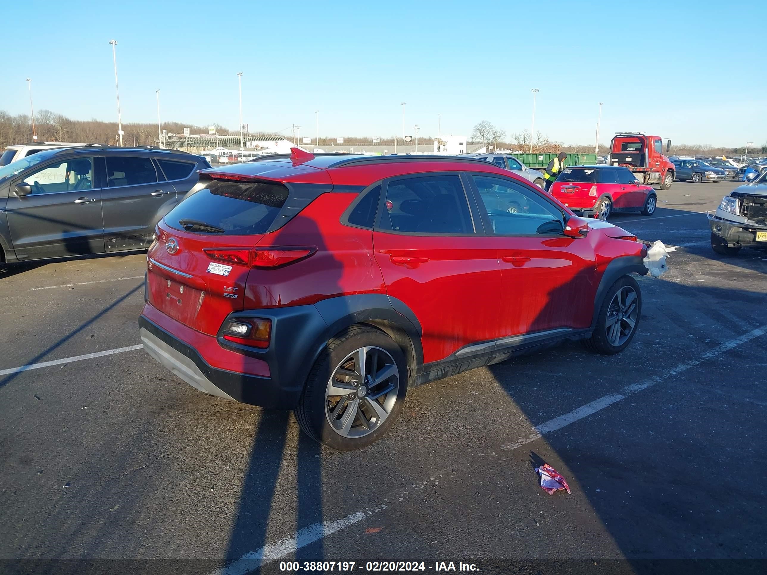 Photo 3 VIN: KM8K3CA51KU225191 - HYUNDAI KONA 