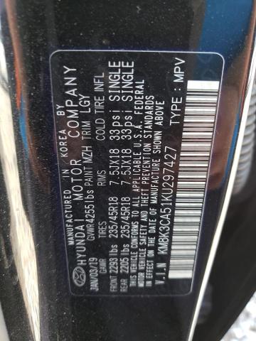 Photo 11 VIN: KM8K3CA51KU297427 - HYUNDAI KONA 