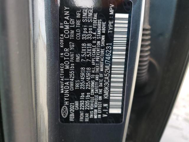 Photo 12 VIN: KM8K3CA52MU746231 - HYUNDAI KONA LIMIT 