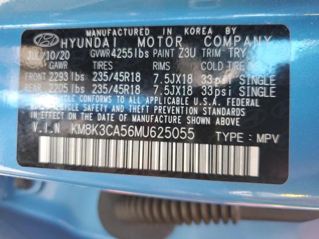 Photo 12 VIN: KM8K3CA56MU625055 - HYUNDAI KONA 